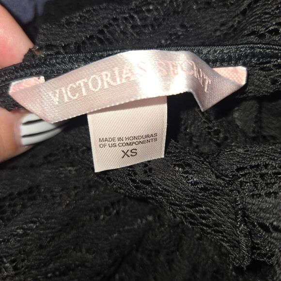 Victoria's Secret Size XS Lace Dress Lingerie Long High Slit - Picture 6 of 6